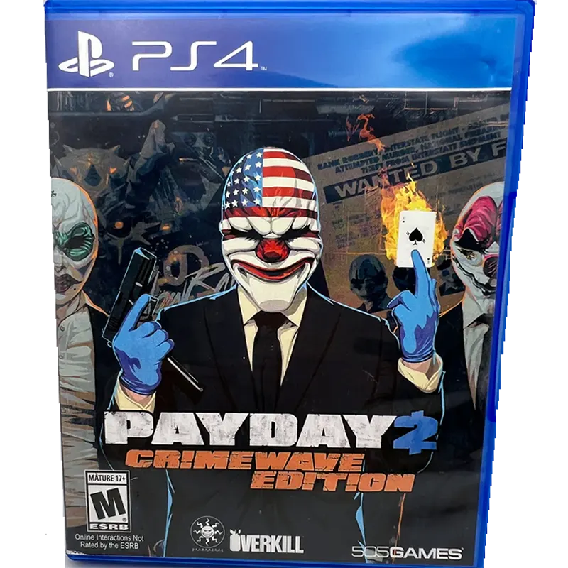 Payday 2  PS4 Mascom International.webp